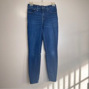 Lucky Brand Mid Rise Ava Skinny Dark Wash Jeans Size 6/28 GUC